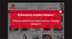 Desktop Screenshot of gondola.com.pl